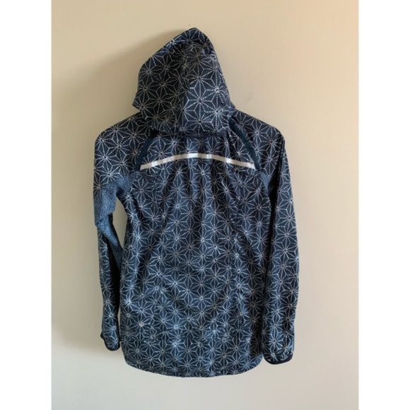 Lululemon Miss Misty Pullover Exploded Sashico Star Windbreak Rain Jacket Size 2 - Picture 7 of 13